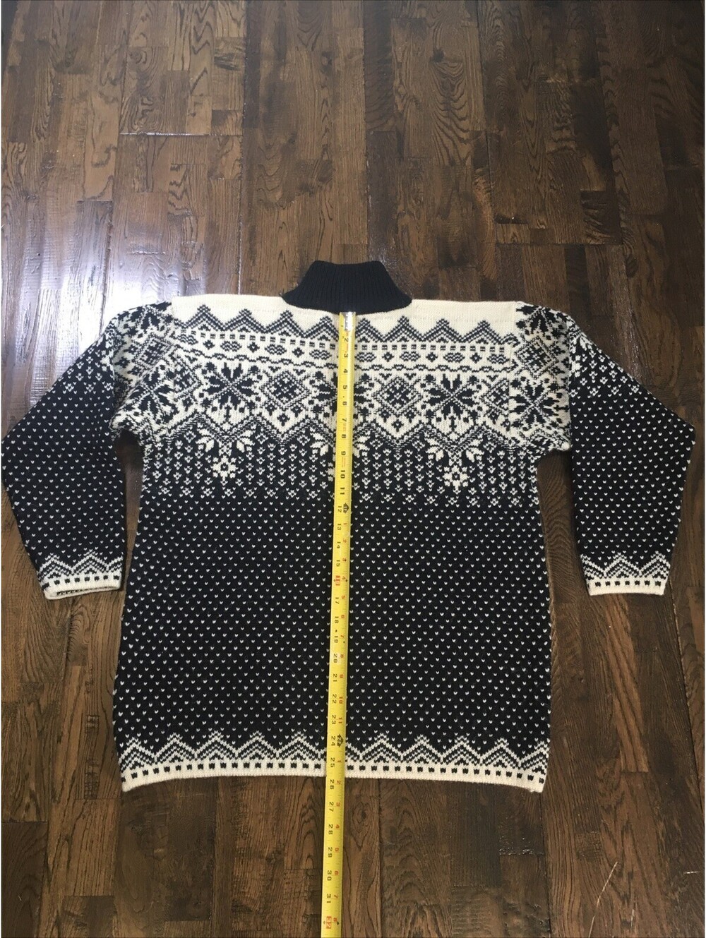 Devold of Norway 100% New Wool Quarter Zip Sweater Medium NWOT - Picture 7 of 7